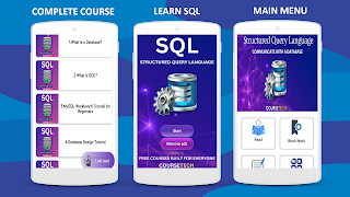 برنامه‌نما Learn SQL عکس از صفحه