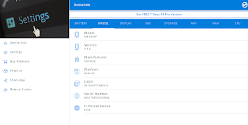 Device Information syot layar 7
