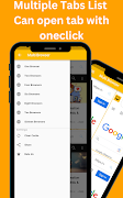 Multi View Browser Multi Tabs تصوير الشاشة 3