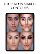 Tutorial On Makeup Contours plakat