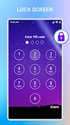 Bildschirm sperren Plakat