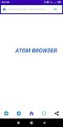 برنامه‌نما Atom Browser عکس از صفحه
