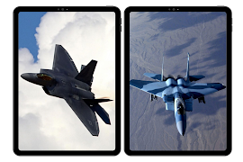 Wallpaper Jet Fighter syot layar 5