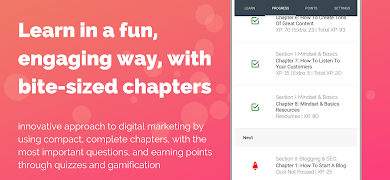 برنامه‌نما Learn Digital Marketing عکس از صفحه