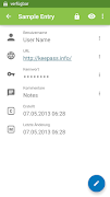 Keepass2Android Password Safe captura de pantalla 2