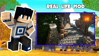 Real Life Mod for Minecraft PE 스크린샷 2