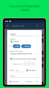 برنامه‌نما SmartPack - packing lists عکس از صفحه