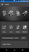 1 Schermata Shine Dark - Icon Pack