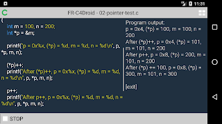 C4Droid - Simple C programming imagem de tela 2
