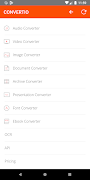 برنامه‌نما CONVERTIO FILE CONVERTER عکس از صفحه