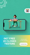 20 Testers Closed Testing পোস্টার