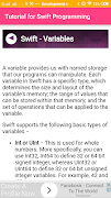 Tutorial for Swift Programming screenshot 7