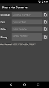 Binary Hex Converter پوسٹر