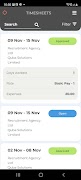 PRG eTimesheets screenshot 1