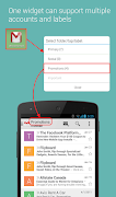 2 Schermata Unread Badge  (per Gmail)