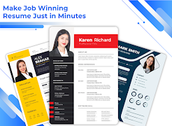 Resume Builder - PDF CV Maker पोस्टर