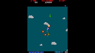 Time Pilot arcade ภาพหน้าจอ 1