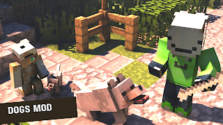 Dogs Mod & Skin for Minecraft imagem de tela 1