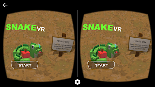 Snake Cardboard VR постер