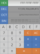 Hex,Dec,Oct,Bin(Dev Calc) captura de pantalla 5