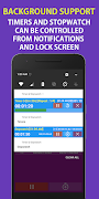 Multi Timer and Stopwatch ảnh chụp màn hình 5