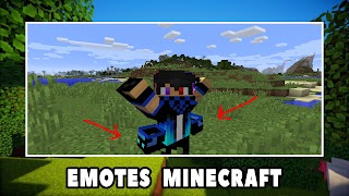 Emote Animation Mod Minecraft captura de pantalla 7