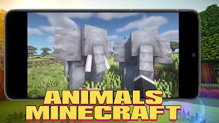 Mod de Animales para Minecraft Poster