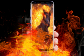 Live Flame Wallpaper پوسٹر