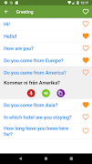 Learn Swedish screenshot 1