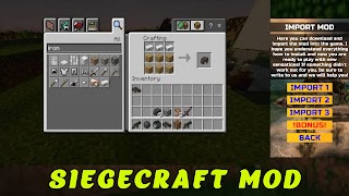 SiegeCraft Mod For MCPE 截图 1