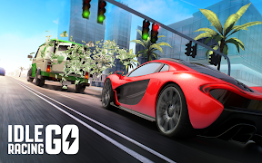 Idle Racing GO: Clicker Tycoon captura de pantalla 1