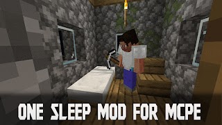 One Player Sleep Mod Minecraft скриншот 3