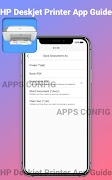 برنامهنما HP Deskjet Printer App Guide عکس از صفحه