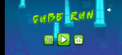 Poster Cube Run