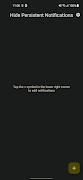 Hide Persistent Notifications screenshot 4