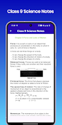 Class 9 Science Notes captura de pantalla 4