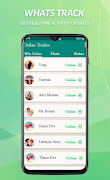 3 Schermata Chat Tracker: Online Tracker & Last Seen