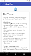 ToastMasters Timer App syot layar 7