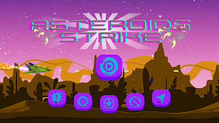 Asteroids Strikes Plakat