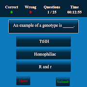 Genetics MCQ ภาพหน้าจอ 6