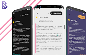 bNotepad screenshot 1