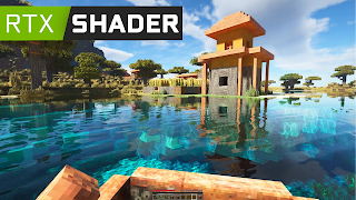RTX Shaders for Minecraft PE Plakat