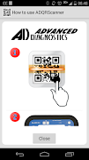 ADQRScanner captura de pantalla 1