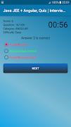 Java, JEE + Angular | Quiz, In 스크린샷 4