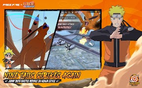 برنامه‌نما Free Fire x NARUTO SHIPPUDEN عکس از صفحه