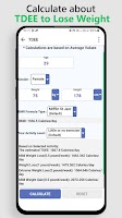 TDEE Calculator to Lose Weight-poster