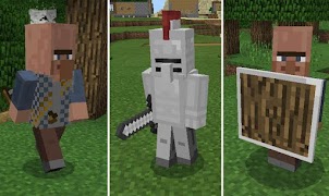 6 Schermata Medieval Mobs for Minecraft