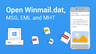 Winmail.dat, MSG, MHT Viewer screenshot 1