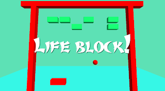 Life Block الملصق
