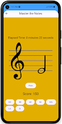 Domina las notas captura de pantalla 1